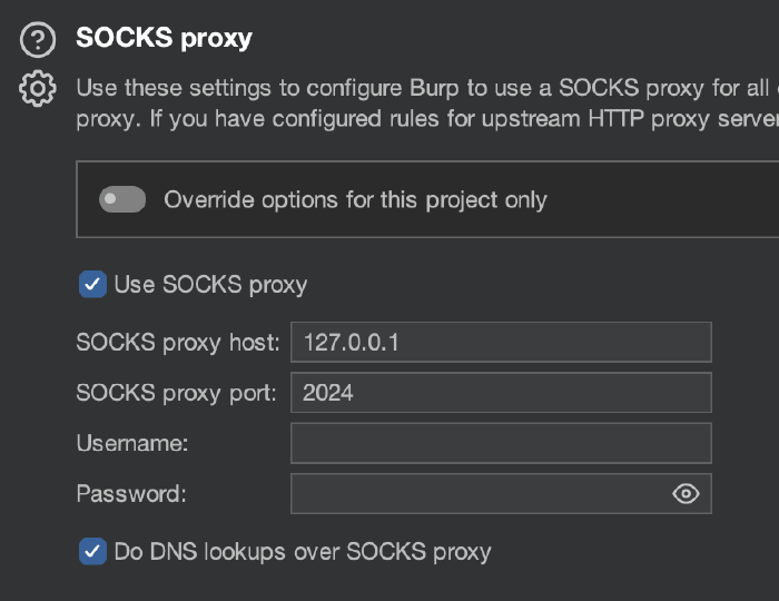 Don&rsquo;t forget to check the &ldquo;use SOCKS proxy&rdquo; box!
